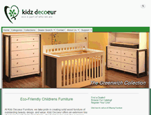 Tablet Screenshot of kidzdecoeur.com